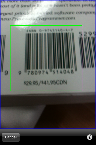 Scan a barcode